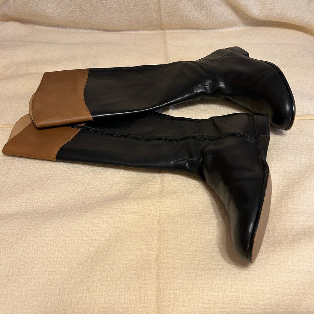 Corso Como Black and Brown Winter Boots